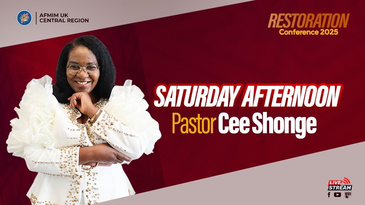AFMIM UK Central Region Conference 2025 \\ Saturday  Afternoon Service