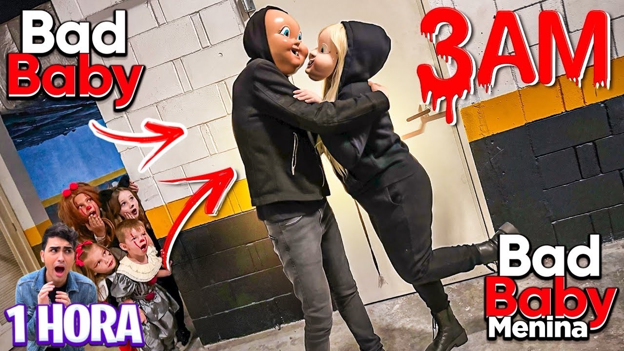 VÁRIOS VÍDEOS DO BAD BABY E A BAD BABY MENINA SE BEIJARAM AS 3:00 HORAS DA MANHÃ !!! NAMORADOS?