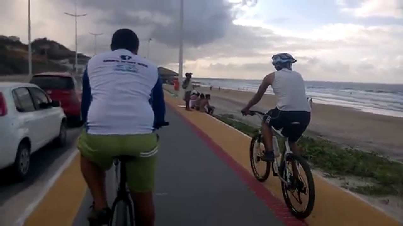 Pedal na Ciclovia da Avenida Litorânea São Luís Maranhão