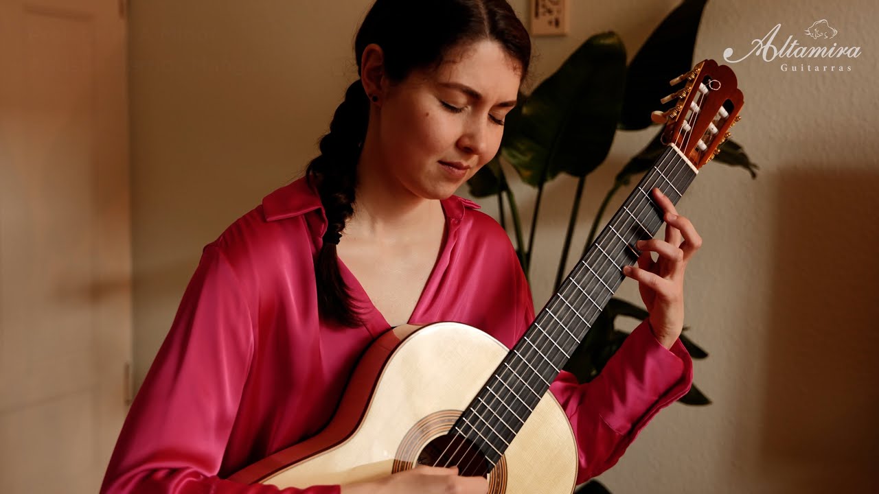 Valeria Galimova plays ‘Prelude in A Minor’ by Agustín Barrios on an Altamira Torres Guitar