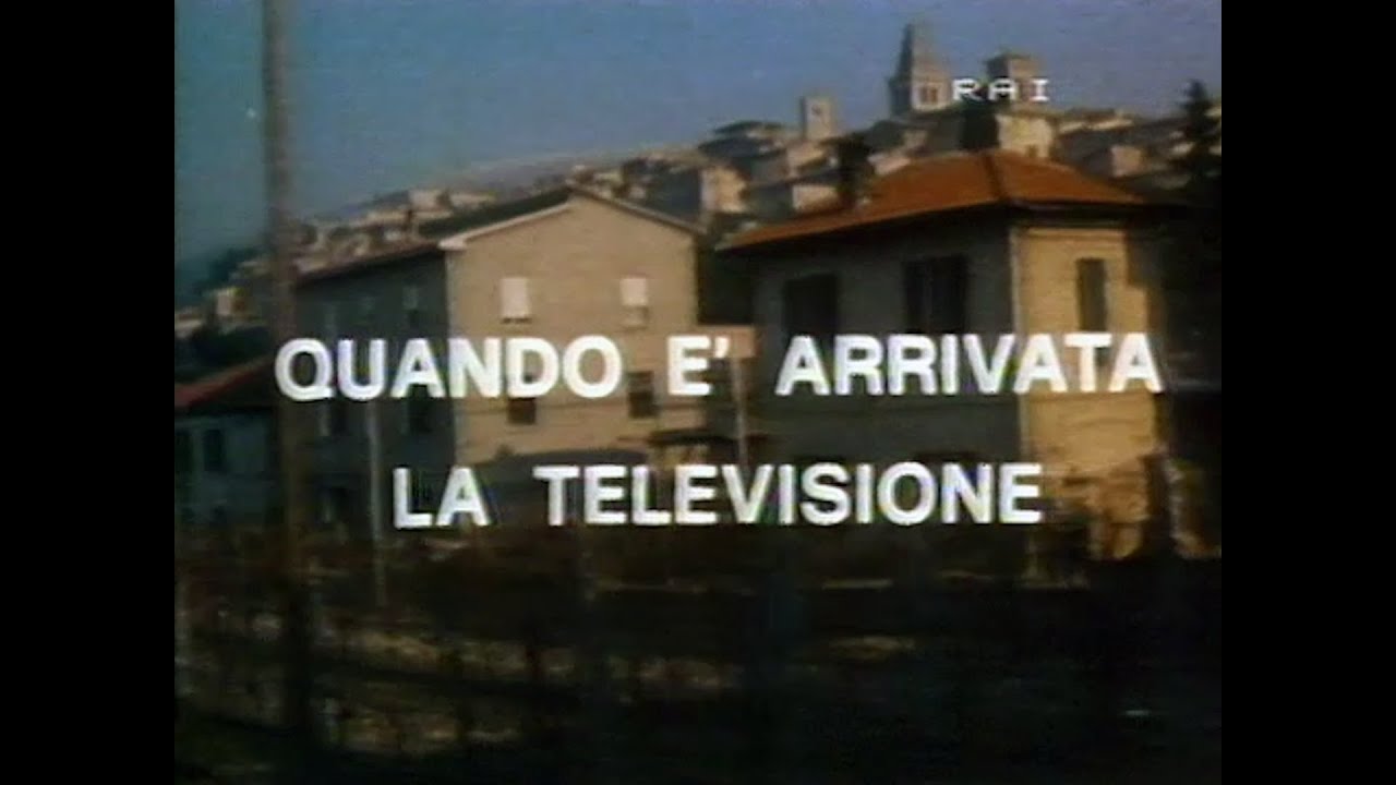 Quando è arrivata la televisione a Spello, Pg | Filmato RAI (1979)