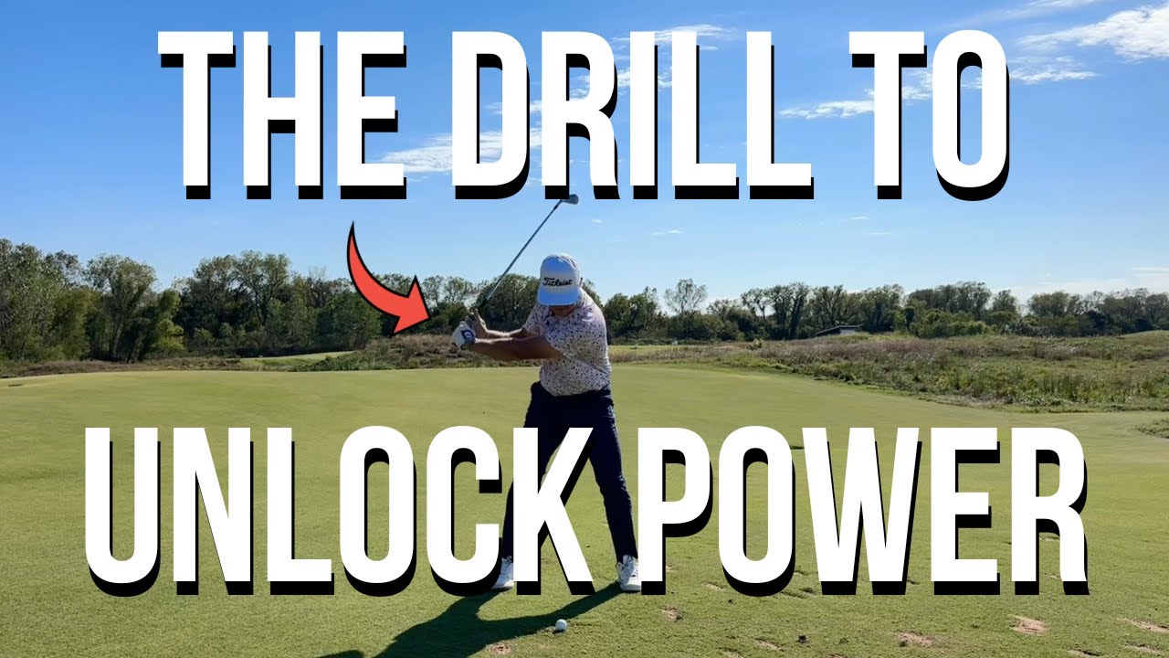 Get more POWER in your GOLF SWING with this DRILL