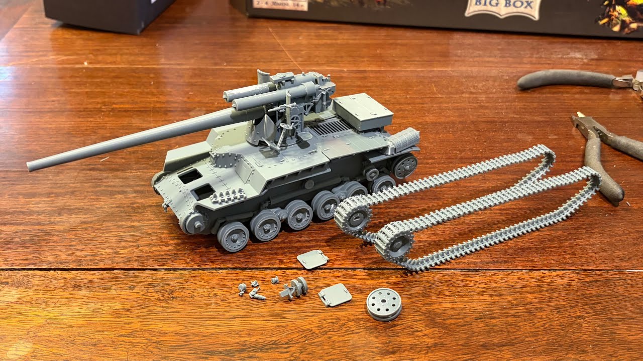 SSmodel’s 1:35 Scale Type 97 Chi-Ha Long gun Review