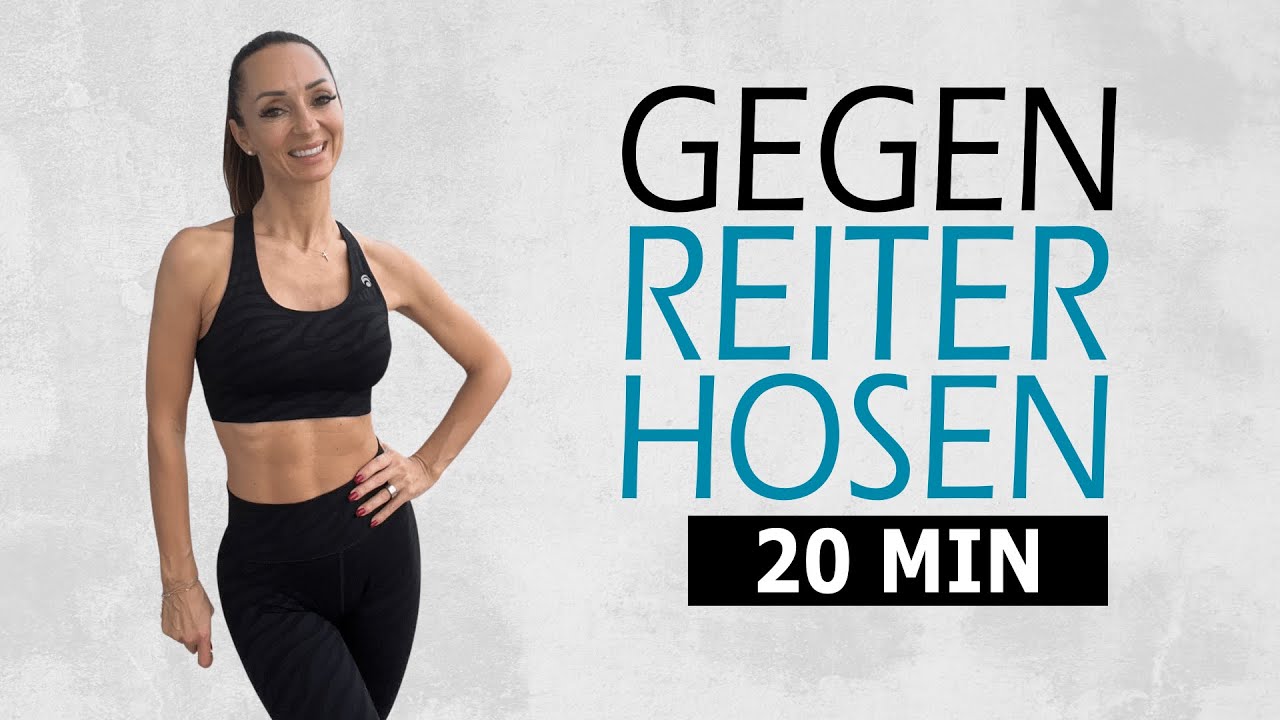 20 MIN WORKOUT GEGEN REITERHOSEN / Wie werde ich diese Problemzone los? | Katja Seifried