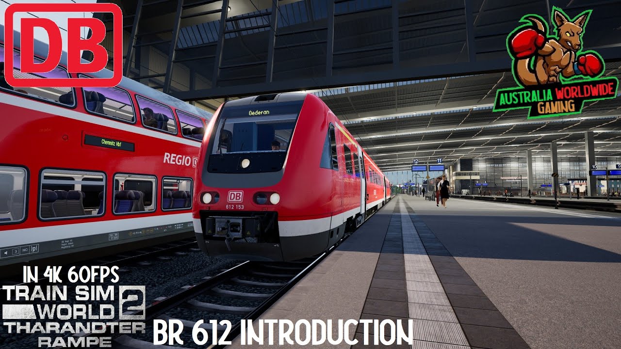 BR 612 Introduction Tharandter Rampe : Train Sim World 2 IN 4K 60FPS