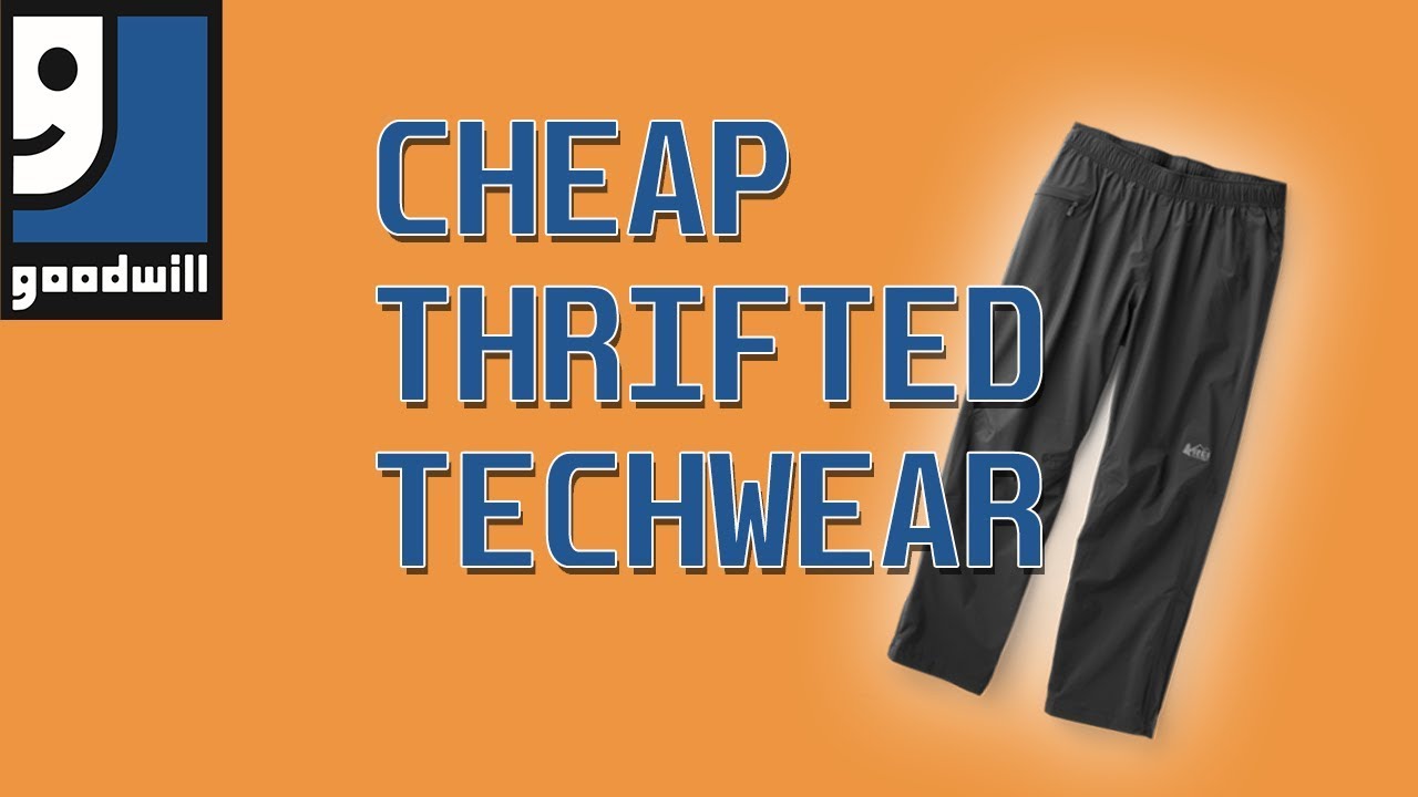 How to Find Techwear at the Thrift Store