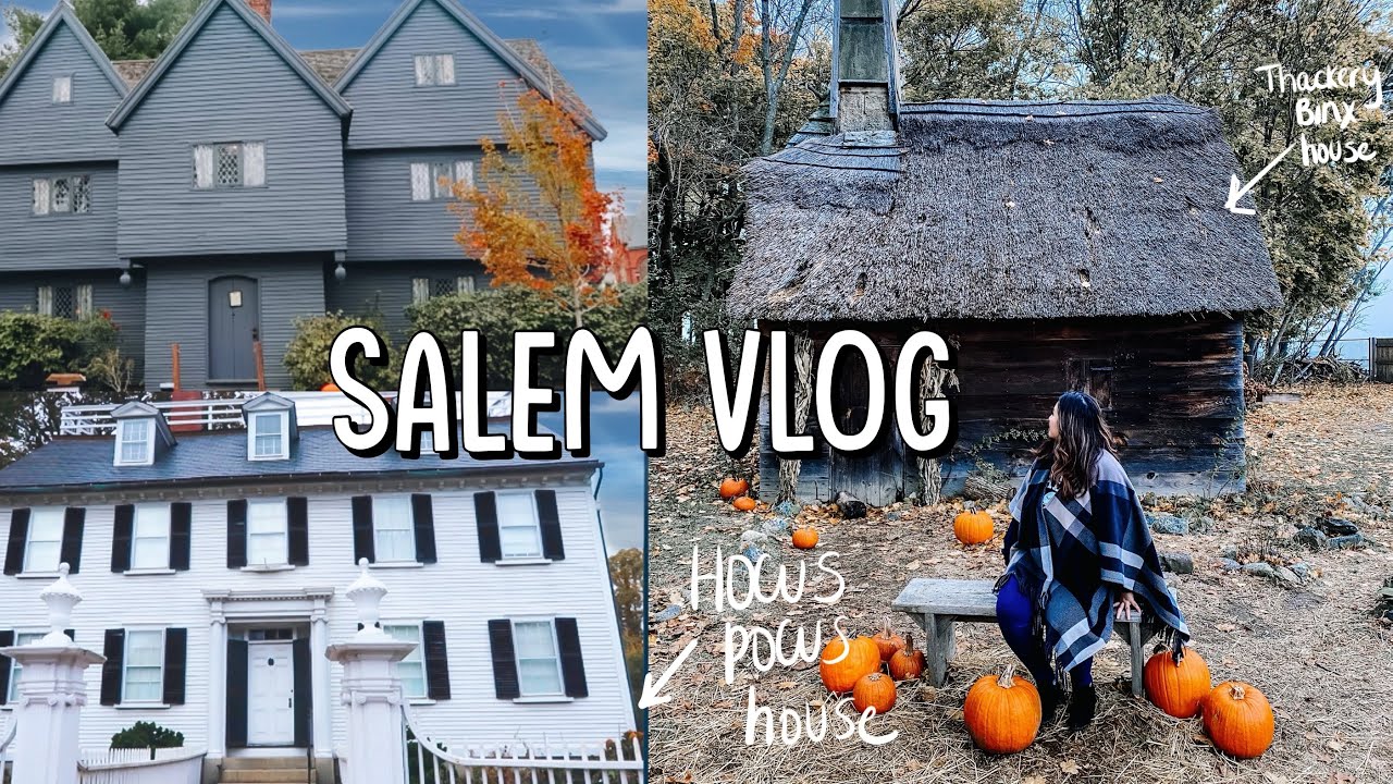 FALL VLOG: a day in Salem, MA.