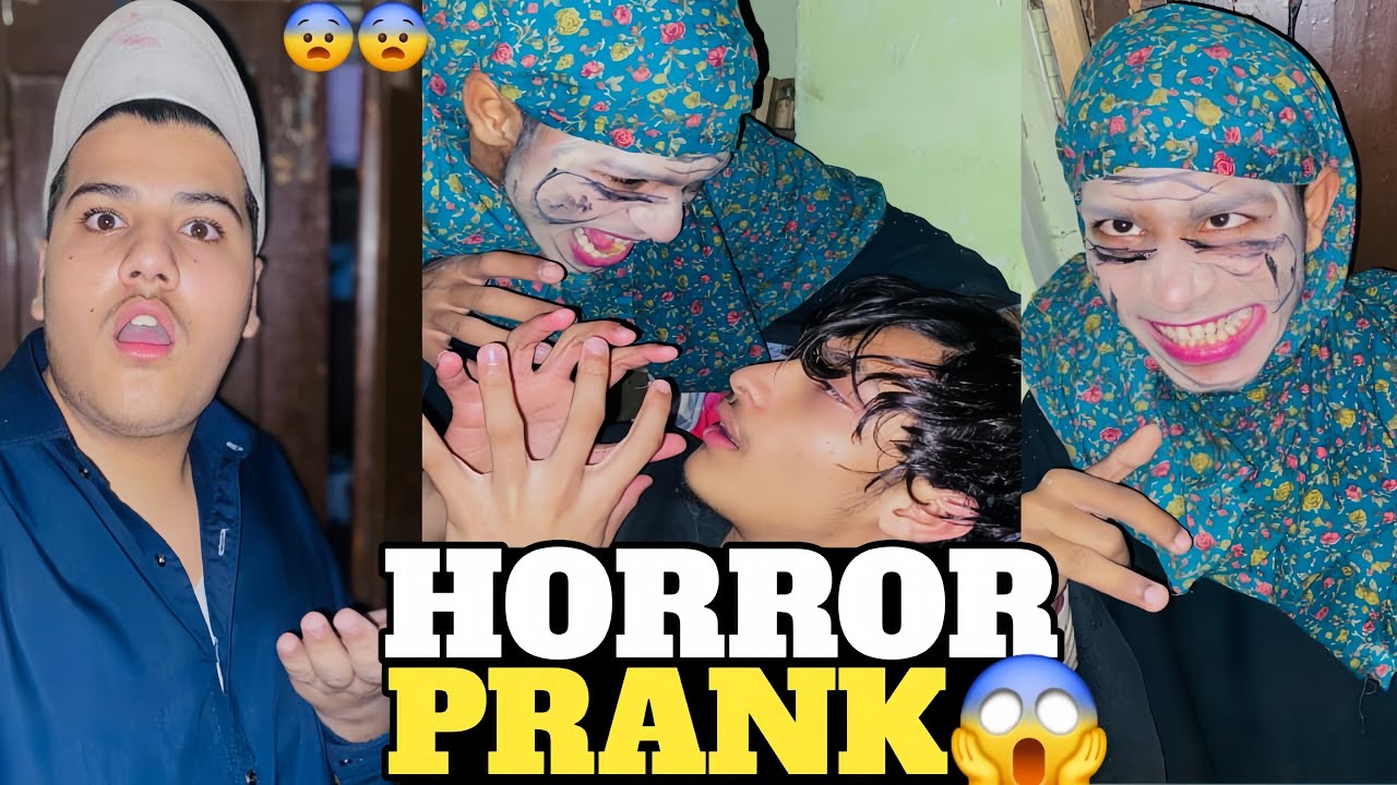HORROR PRANK ON SUFYAN😱SUFYAN RONA LAG GAYA😂