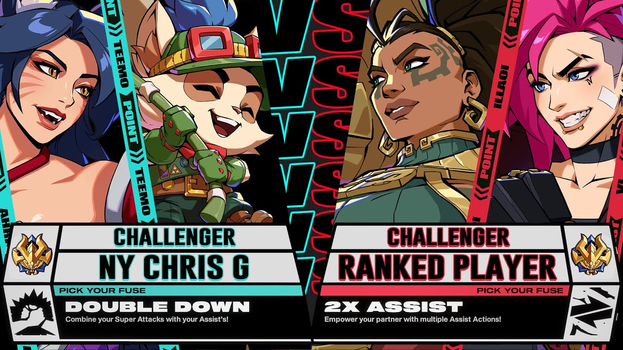 NYChrisG (Teemo/Ahri) 3200LP Ranked Match - 2XKO