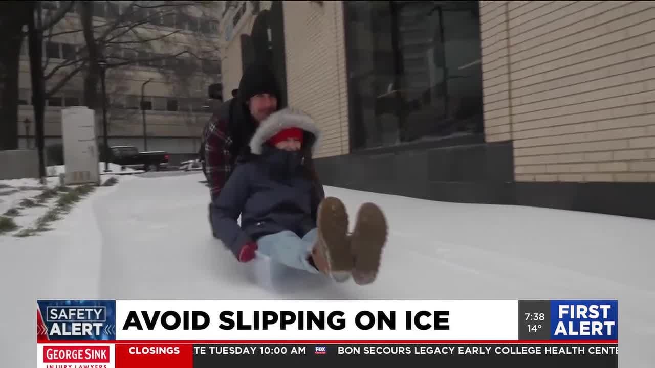 Safety Alert: How to avoid slipping on ice
