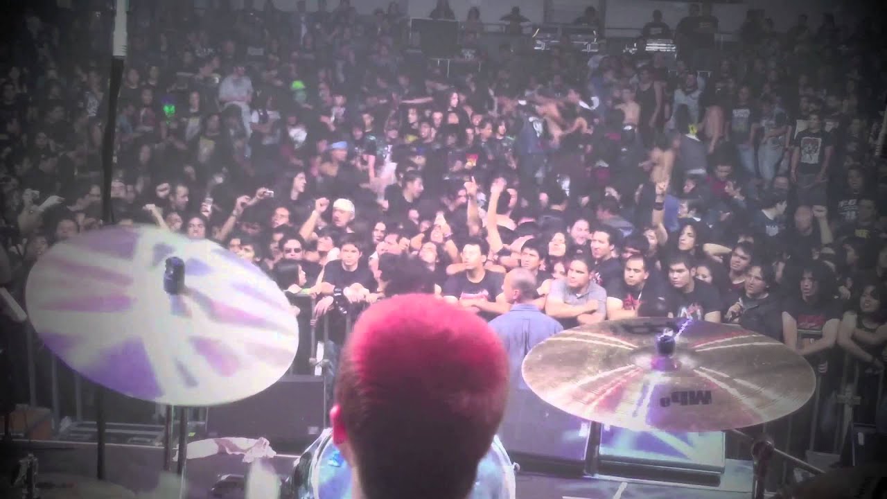 Toxic Holocaust - Nuke the Cross LIVE(Mexico City)DRUM CAM