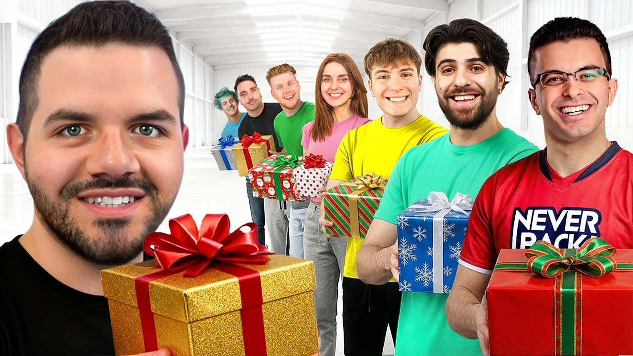 Fortnite Icons Surprise Me With Presents!