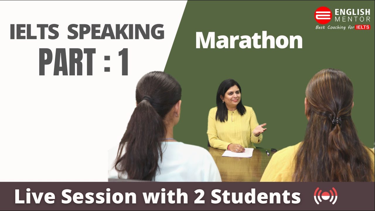 IELTS Speaking Part 1 Live Session with 2 Students