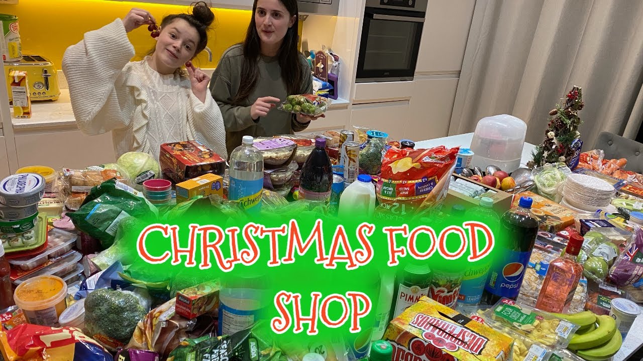 CHRISTMAS FOOD SHOP FOR 20 | The Radford Family