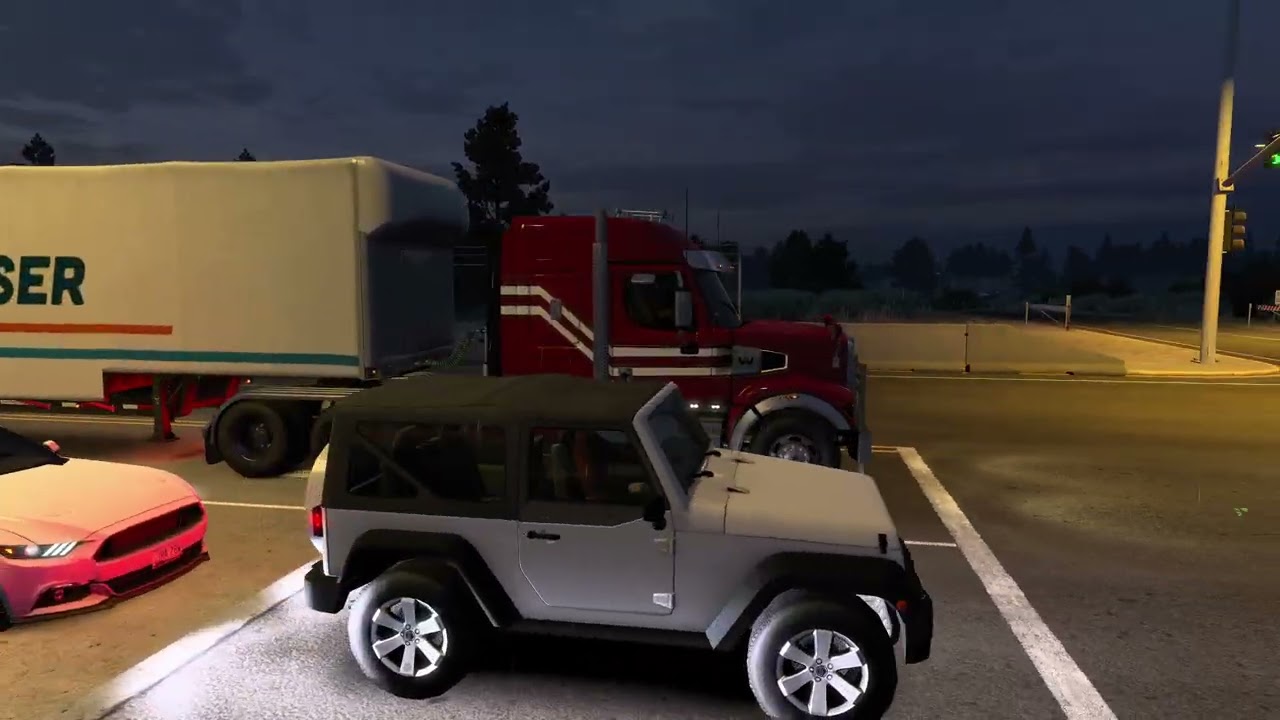 Relaxing Road Trip - Western Star 49x