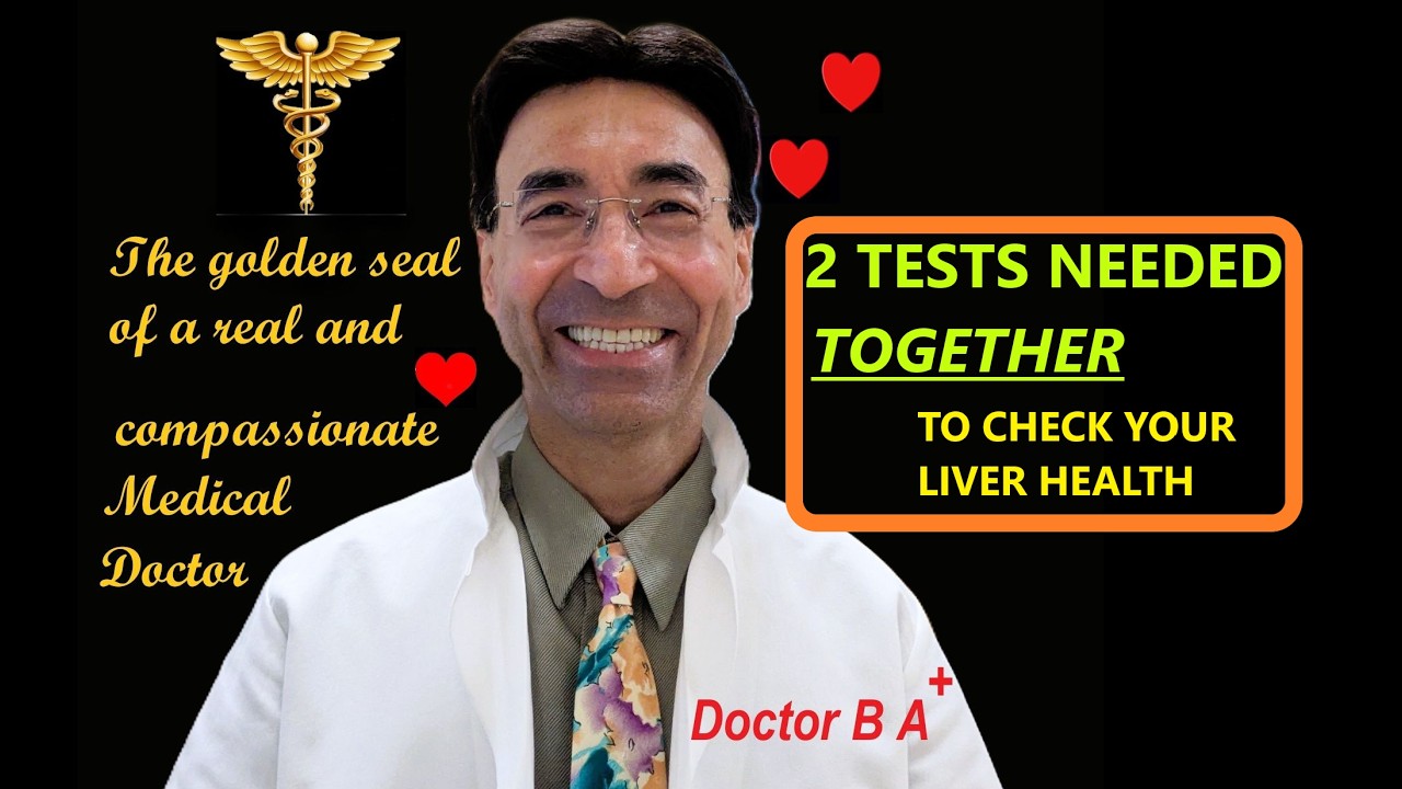 THESE 2 TESTS COMBINED CHECK THE HEALTH OF YOUR LIVER
