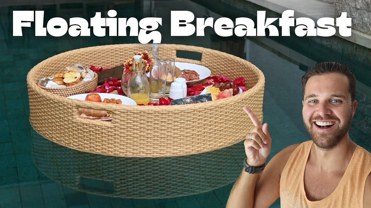 Floating Breakfast Inside our Private Villa - Uluwatu Bali