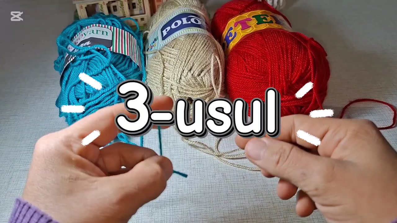 1-DARS. ZANJIR CHOK TÖQISHNI 3 USULI.#toquvchilik #amigurumi #crochet #handmade  
