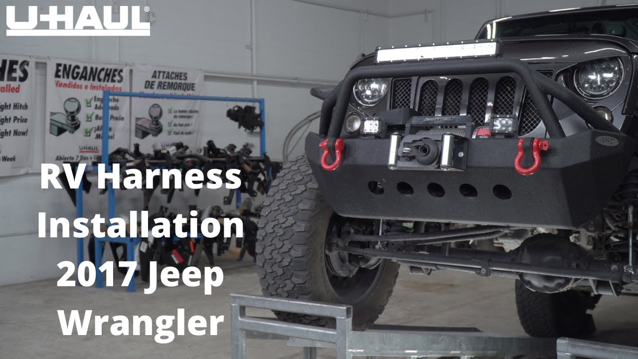 2017 Jeep Wrangler JK RV Tow Harness Installation