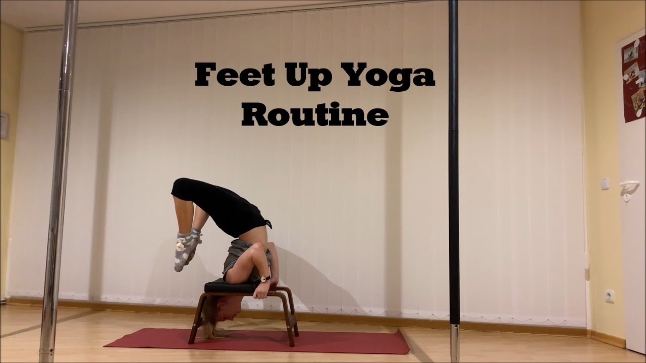 Feet Up Yoga Routine