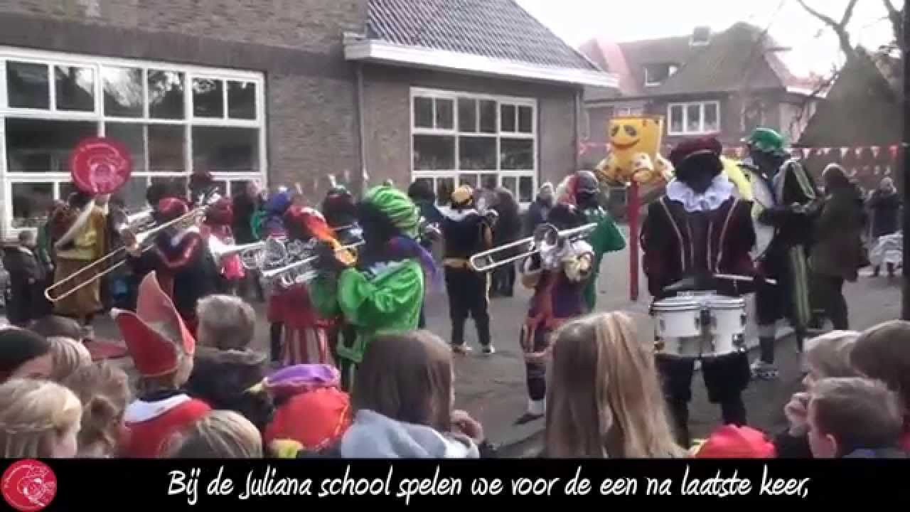 Trompetpiet en de 5 decemberband 2014 diverse scholen