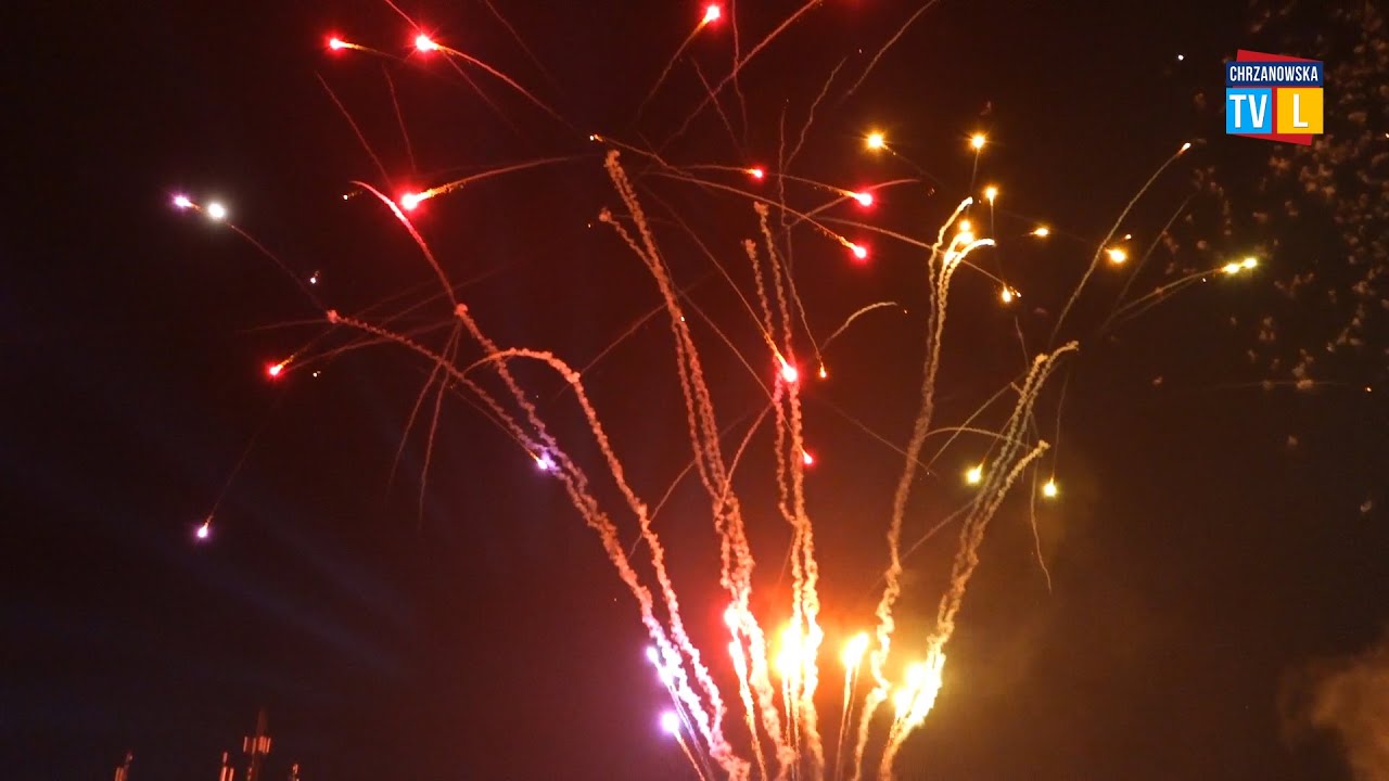 Chrzanowianie witali Nowy Rok na placu Tysiąclecia