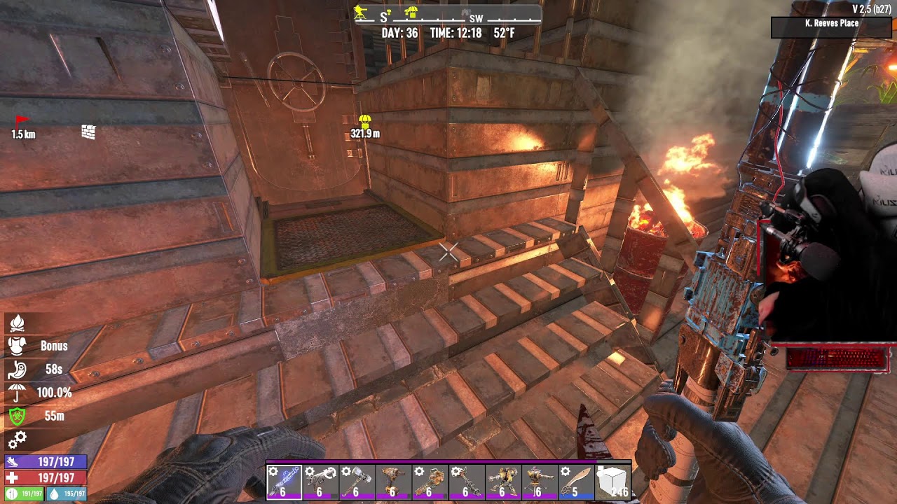 Blood Moon Day 35 - lvl 96 - (Pt. 10.5) - 7DTD - The Gooboberti Way