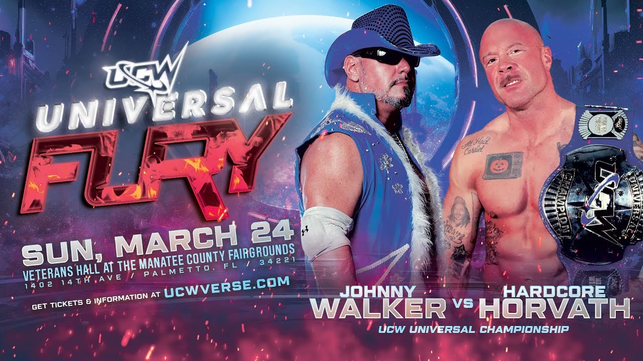 [FREE MATCH] Johnny Walker vs Hardcore Horvath [c] - UCW Universal Championship - UCW Universal Fury