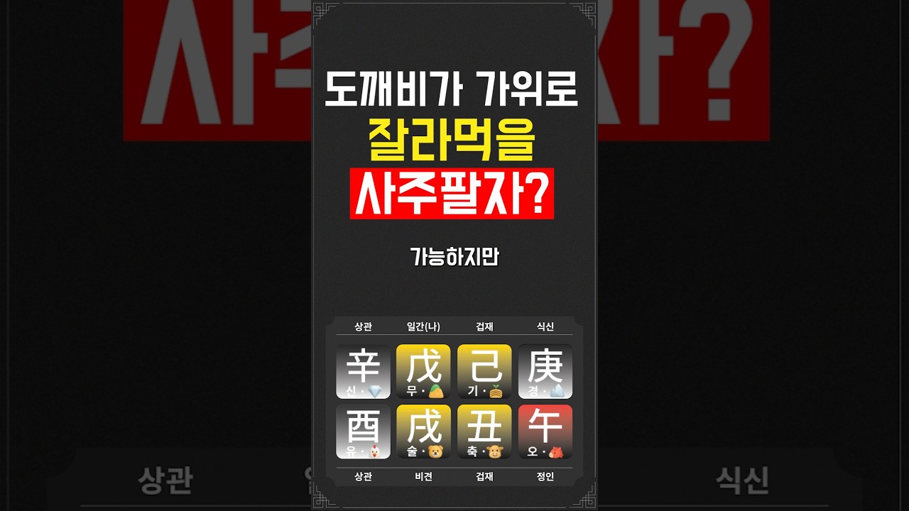 사주 보면 안좋다는말 많이 듣는 여자 #운명전쟁 #사주팔자 #명리학