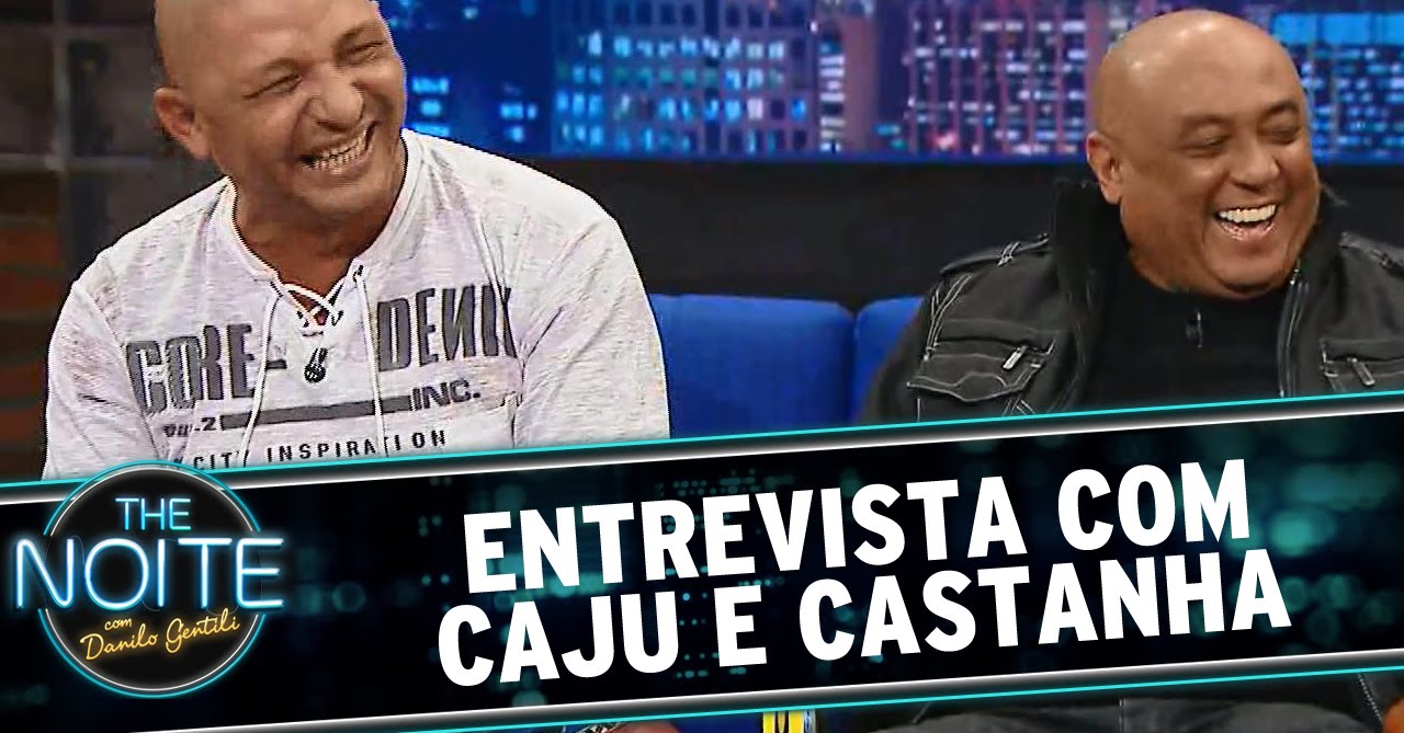 The Noite (08/08/14) - Entrevista com Caju e Castanha