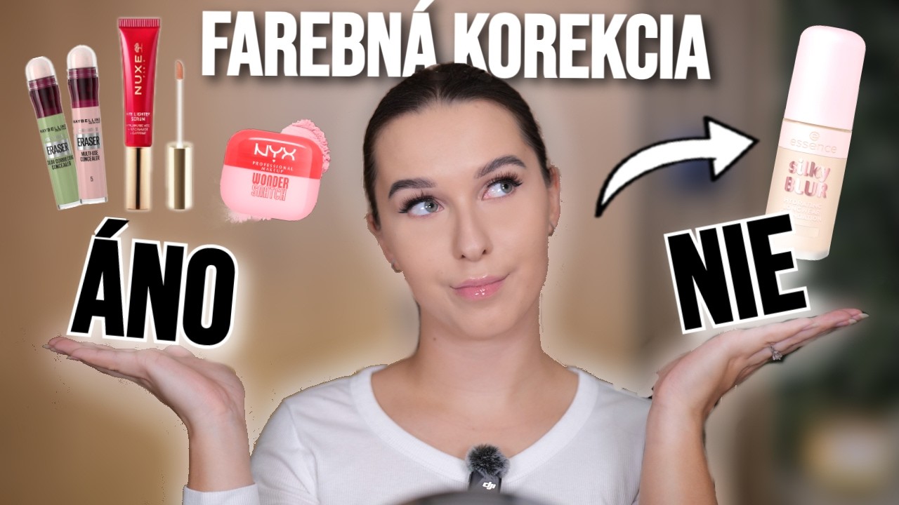 SKÚŠAM FAREBNÉ KOREKTORY A PÚDRE + NOVÝ ESSENCE MAKEUP