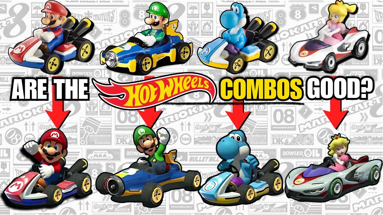 Хороши ли комбинации HOTWHEELS в Mario Kart 8 Deluxe?