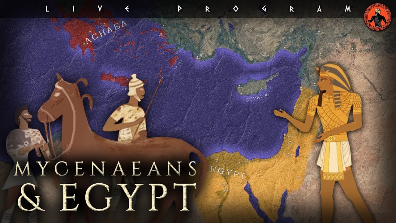 Mycenaeans and Egypt in Late Bronze Age (1450-1150 BC)