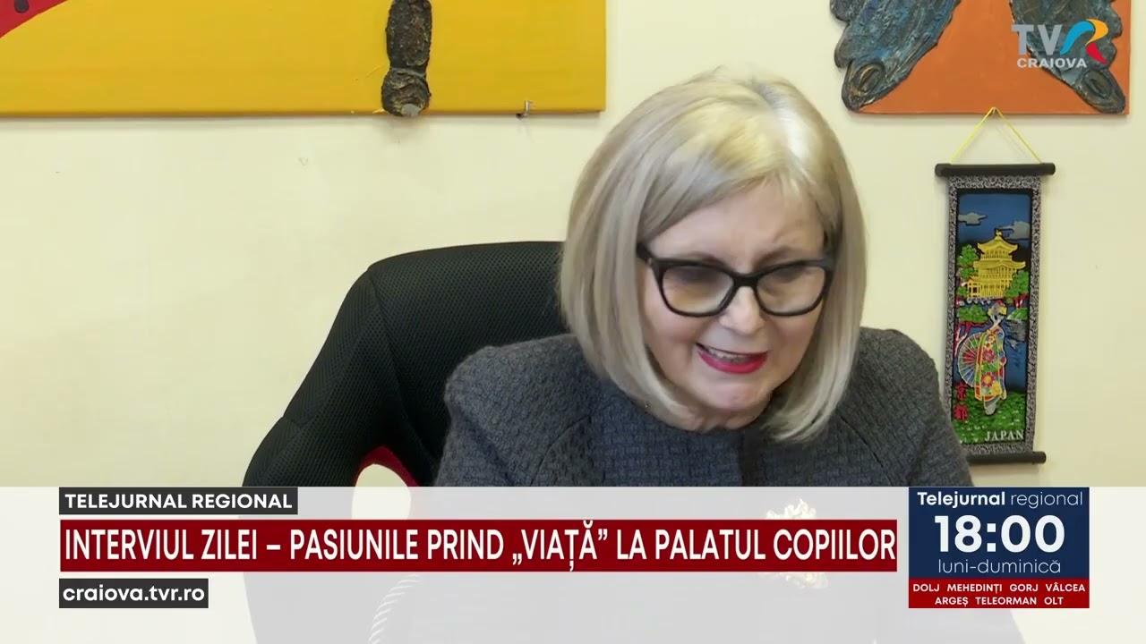 INTERVIUL ZILEI – PASIUNILE PRIND „VIAȚĂ” LA PALATUL COPIILOR