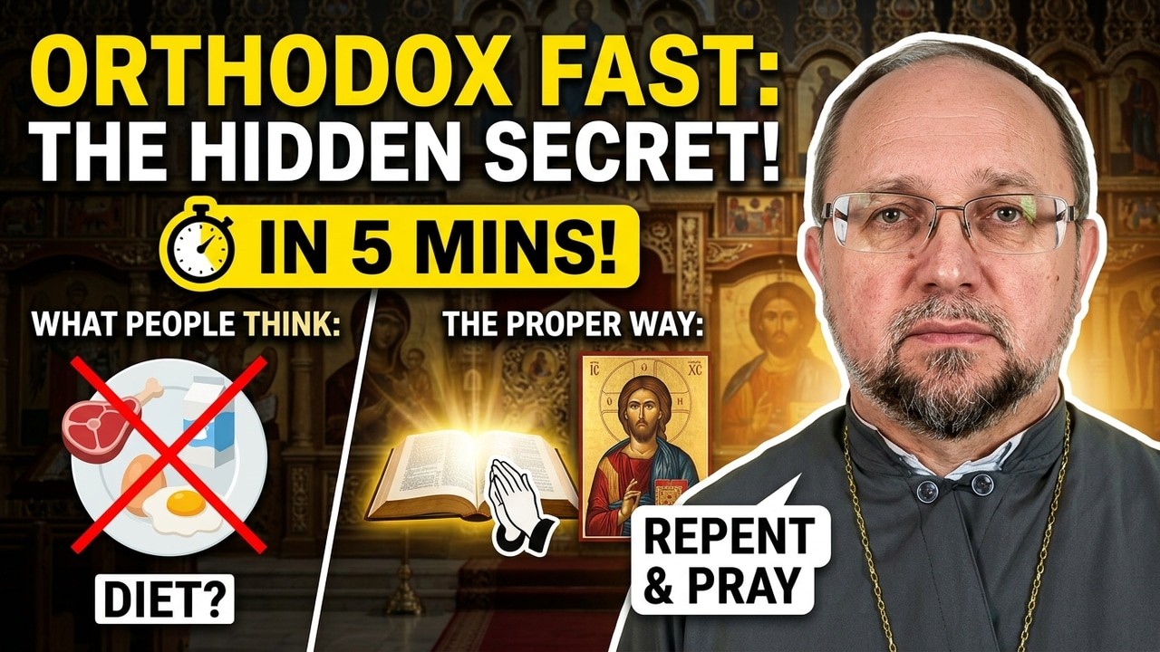 Orthodox Fast Explained | How to Fast Properly in 5 Minutes