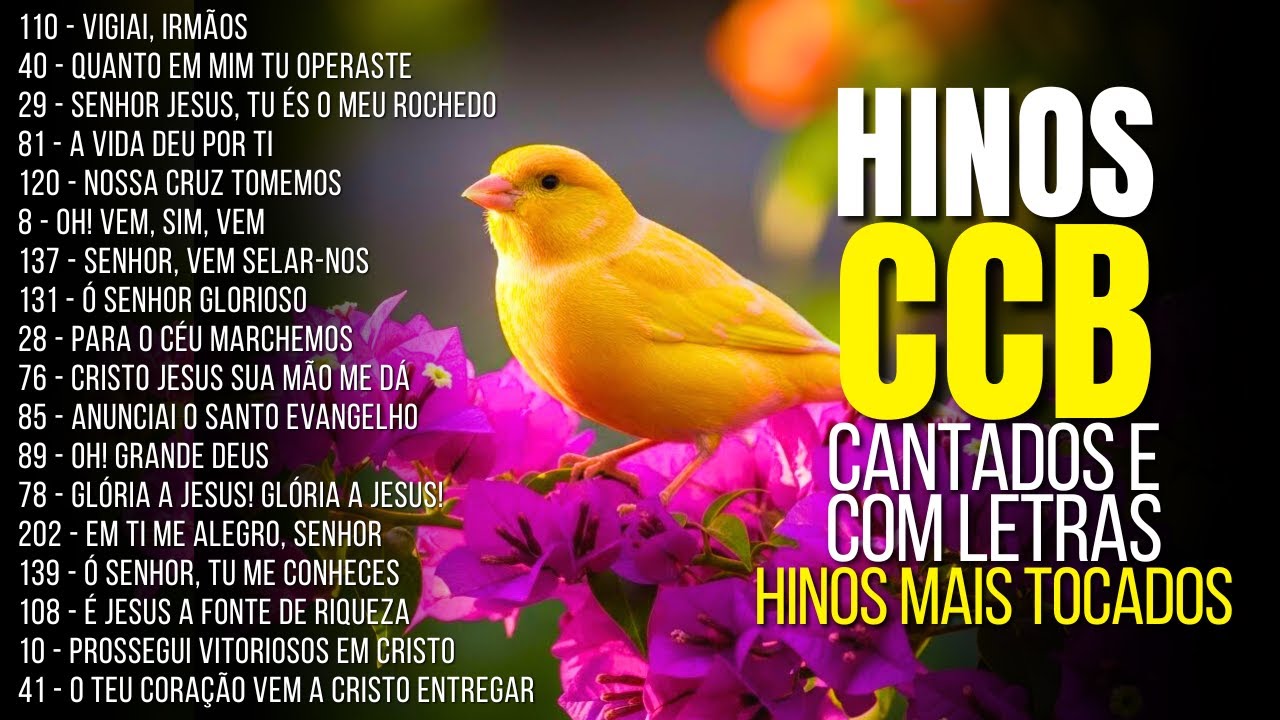 🙏 HINOS CCB DE CONSOLAÇÃO 🌿 LOUVORES QUE FORTALECEM NA PROVA E TRAZEM REFRIGÉRIO À ALMA AFLITA 🎶
