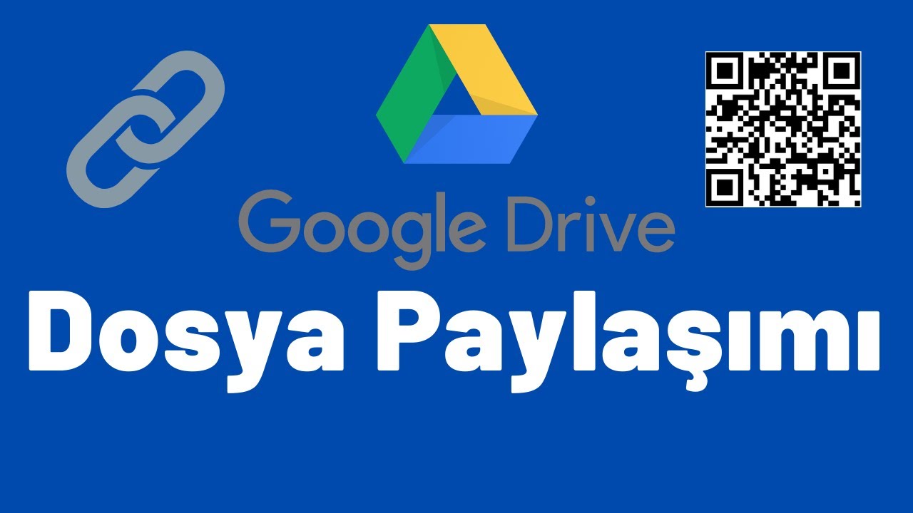 Google Drive ile Dosya Paylaşımı (Kısa Link ve QR Kod İle Birlikte)