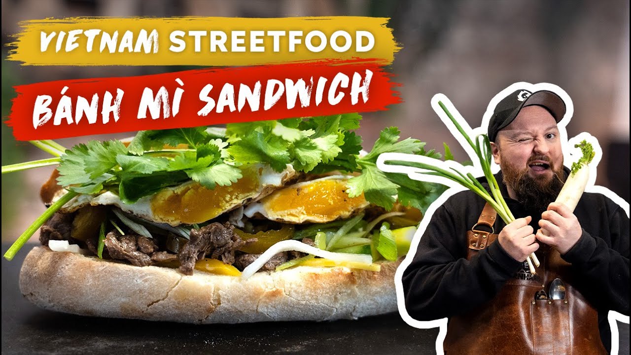 Banh Mi Sandwich Rezept | Mit Rind | BBQ Madness