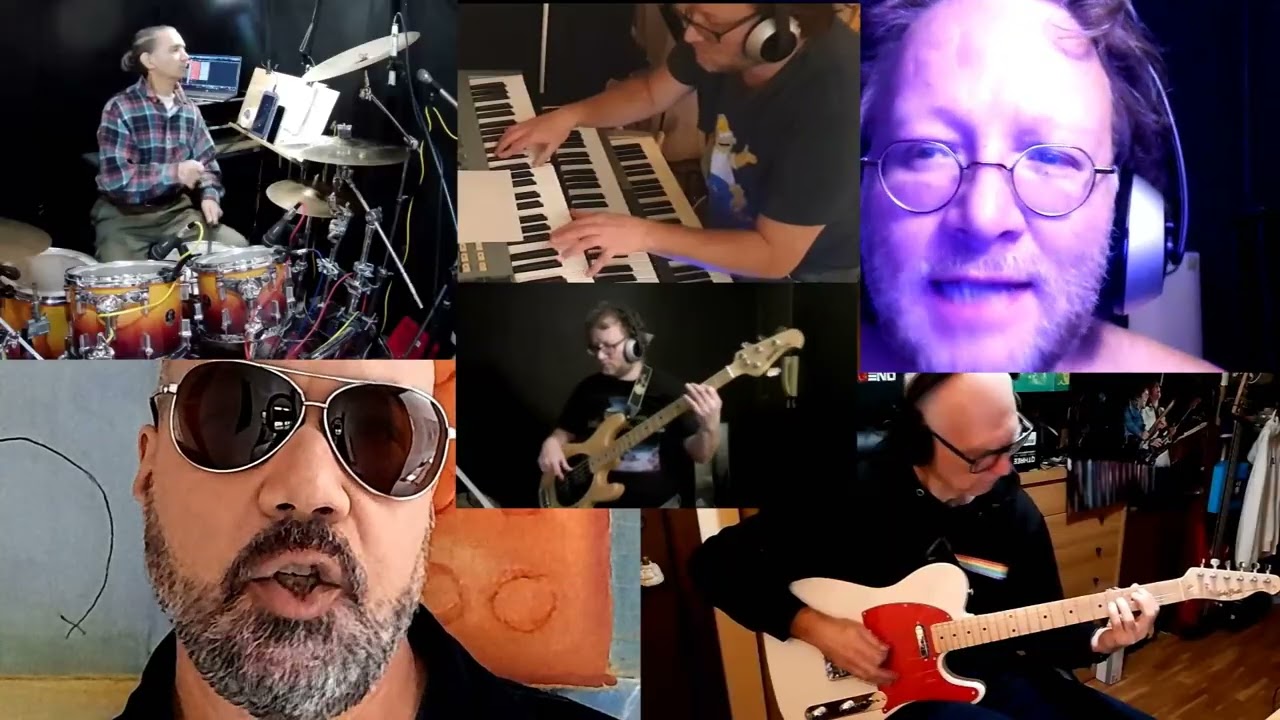ALAN PARSON PROJECT - Eye in the sky HD guitar, bass, drums, keyboards international remote cover