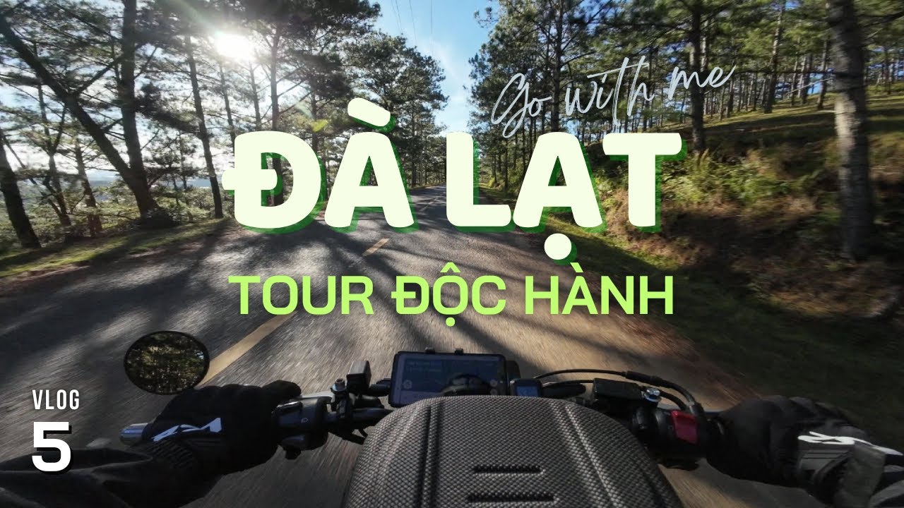 Đà Lạt chill một mình | Phượt đồi Đa Phú, đường Ankroet, đường DT725 siêu đẹp | Ngày 4 | CB300R