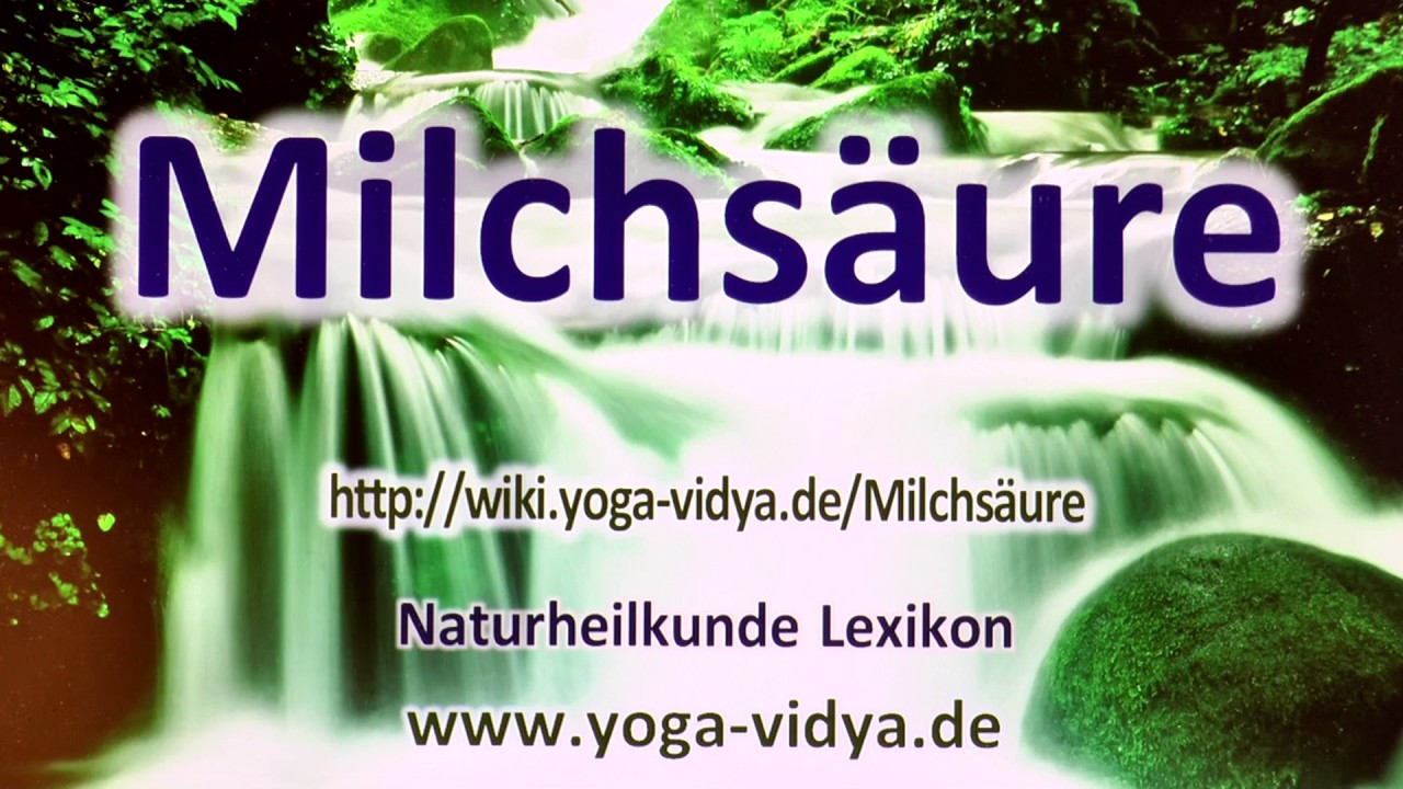 Milchs&auml;ure
