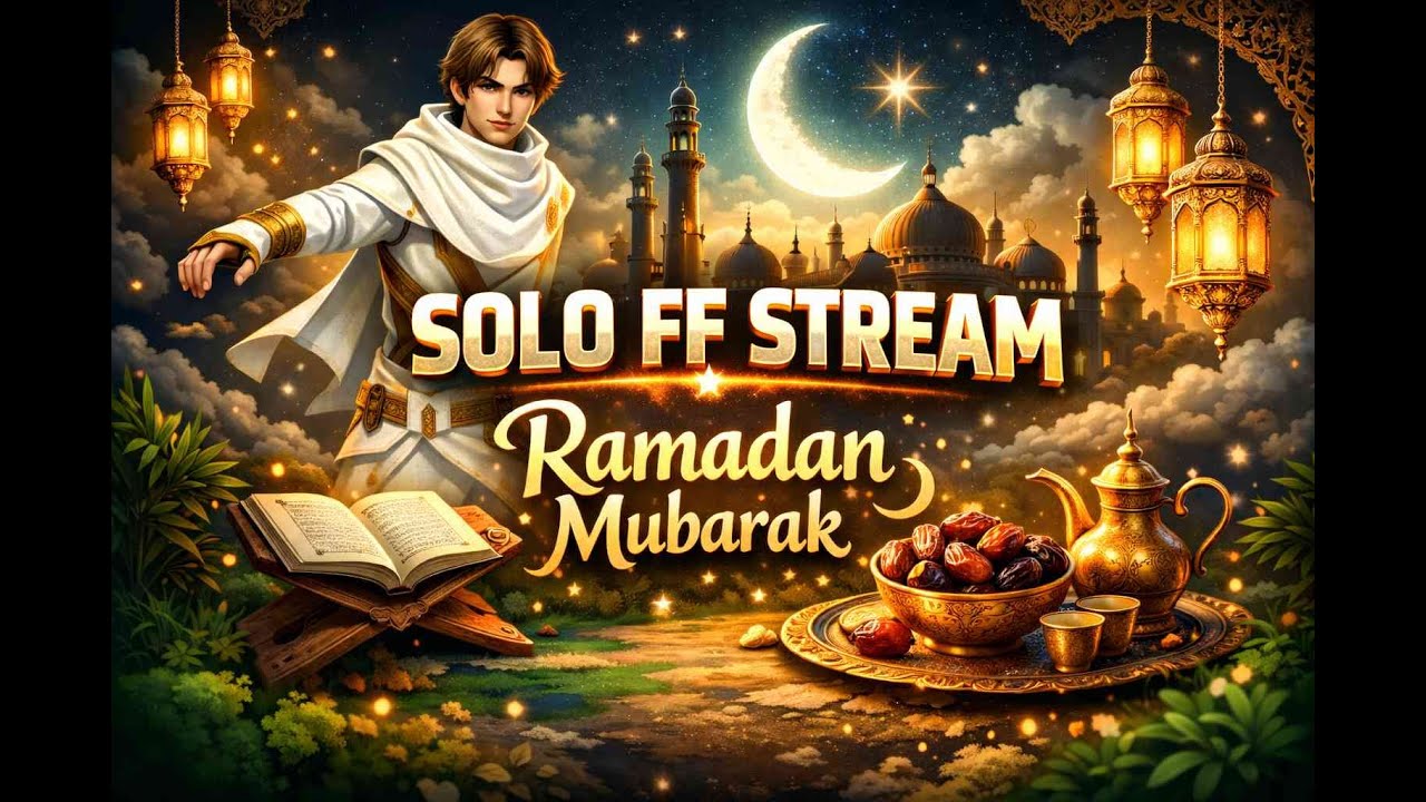 FREE FIRE JONLI EFIR / SOLO FF STRIM / RAMAZON MUBORAK