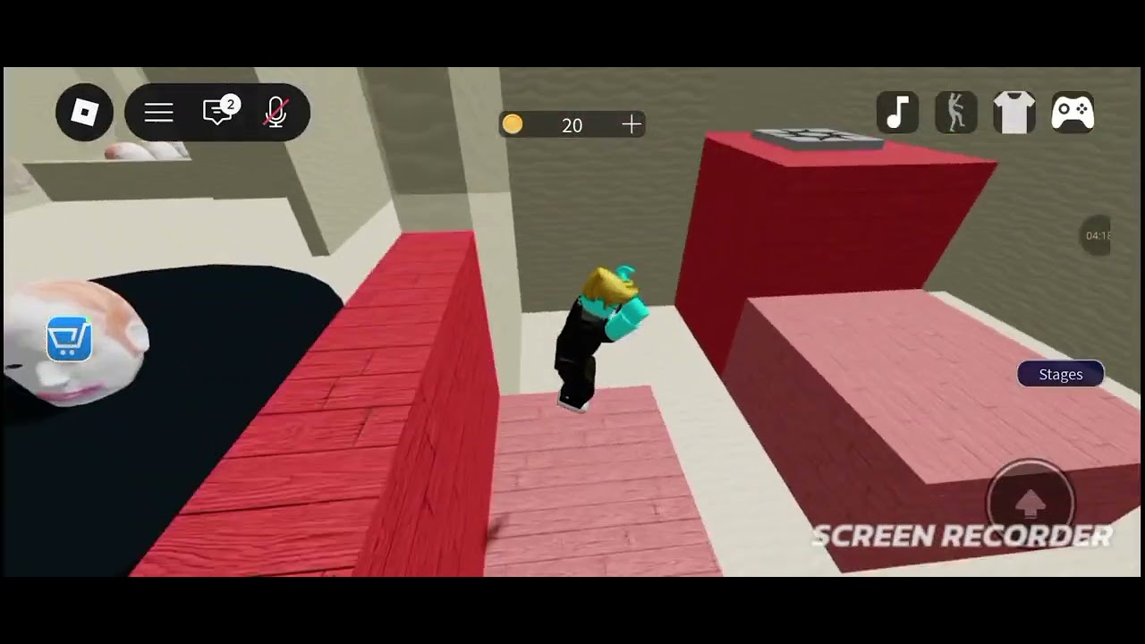 Playing escape running head (Stage 1-5)