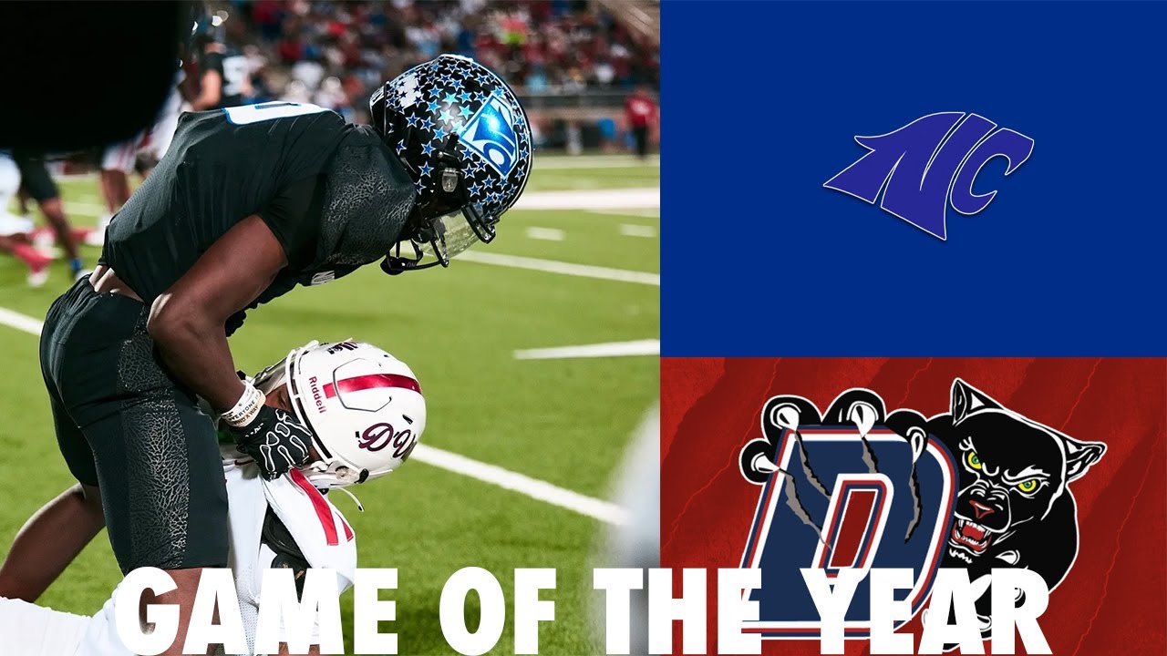 GAME OF THE YEAR!!!! NORTH CROWLEY VS DUNCANVILLE TXHSFB PLAYOFFS| QUENTIN GIBSON VS DAKORIEN MOORE