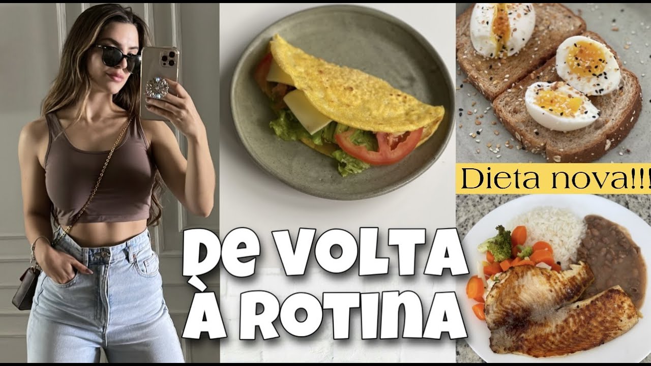 VLOG: DE VOLTA À ROTINA PÓS FERIADO | DIETA NOVA - Mudou MUITA COISA 😱