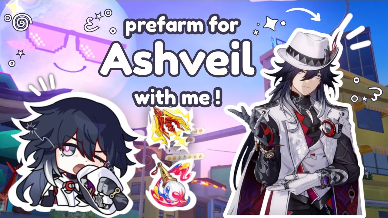prefarm for ashveil with me! .✦ ݁˖ | cozy honkai star rail gameplay 