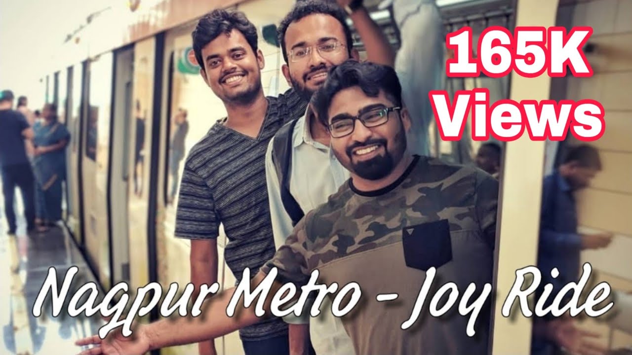 Nagpur Metro: Joy Ride (Trial) || My First Metro Ride in Nagpur