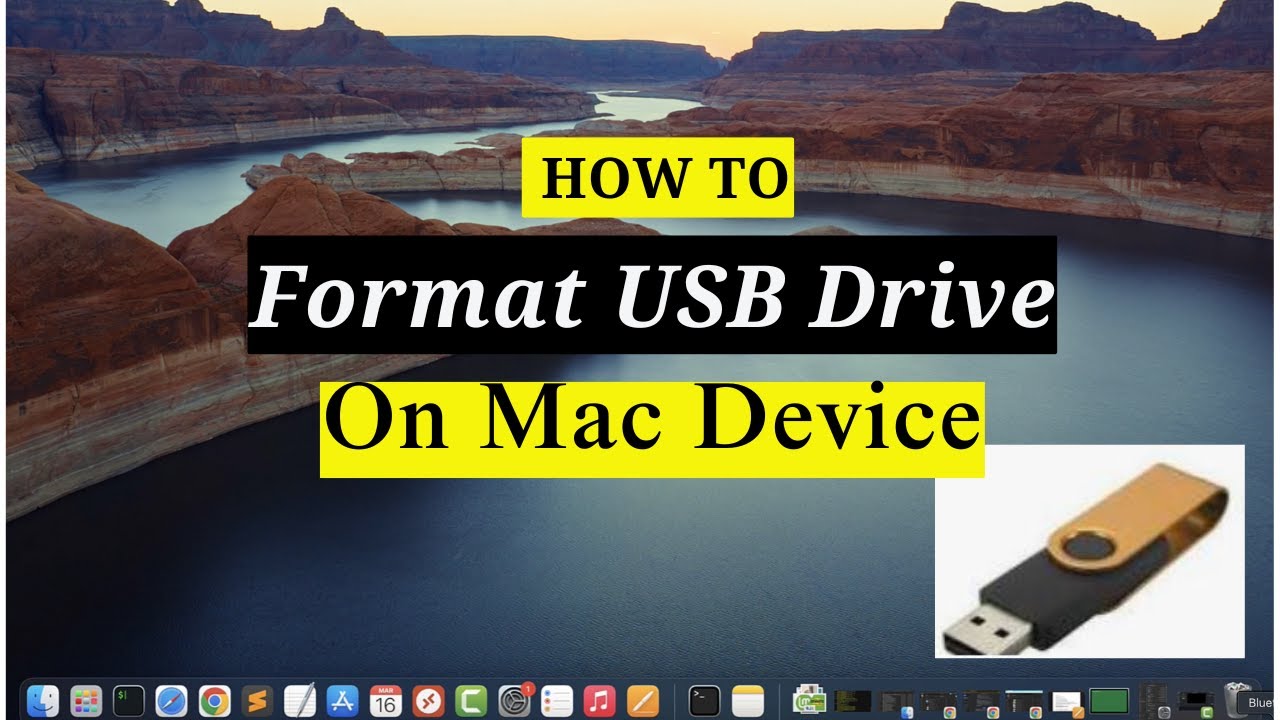 So formatieren Sie einen USB-Stick auf einem Mac