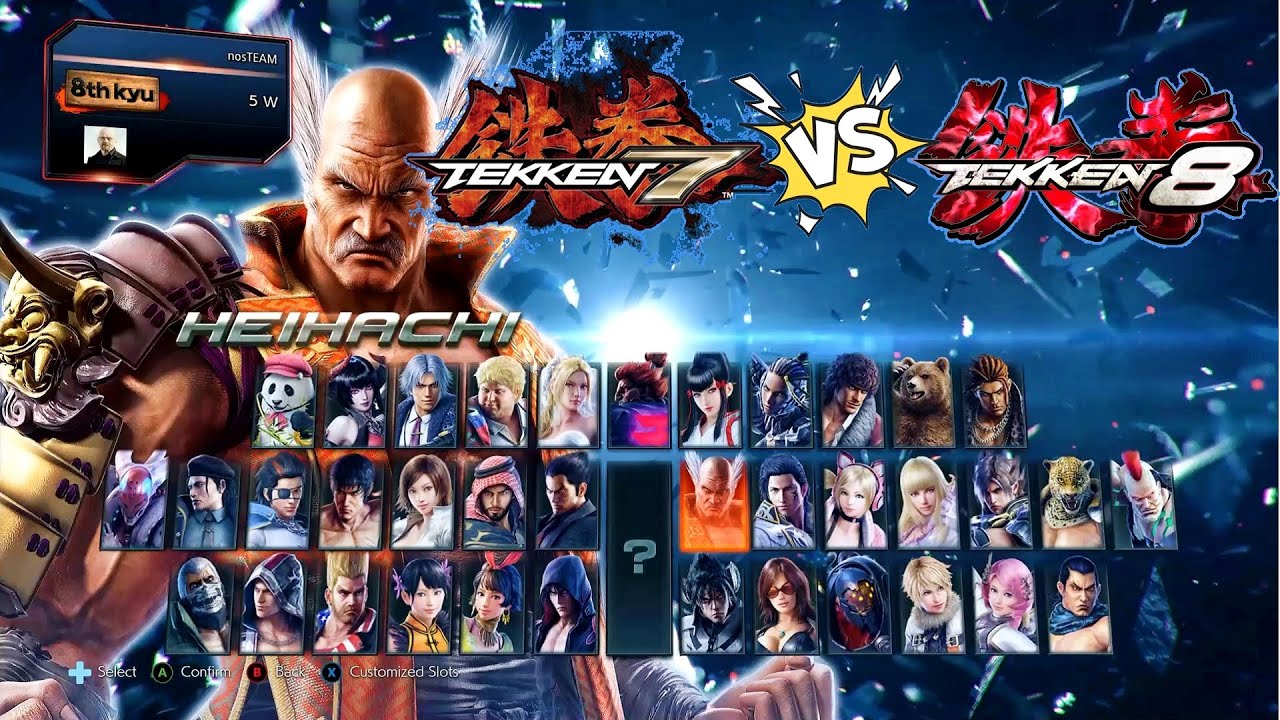 Tekken 7 vs Tekken 8 game | Tekken 8 Announcement Trailer Reaction
