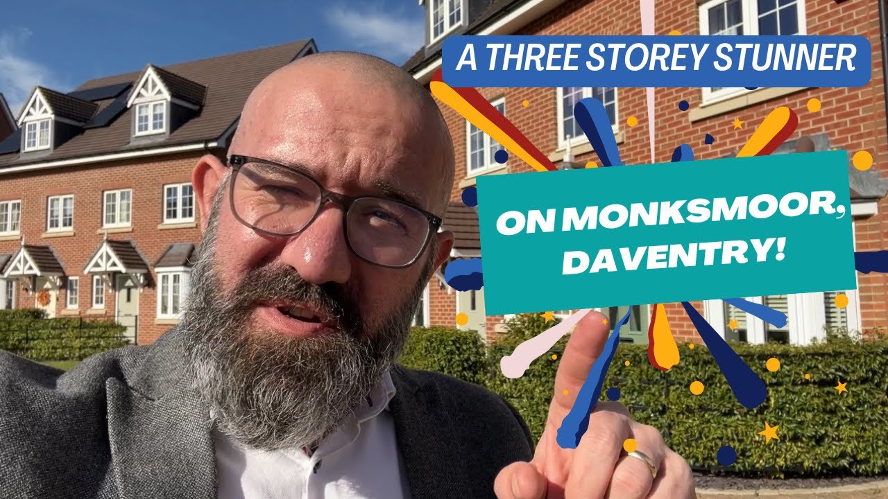 Beautiful Semi Detached Town House for Sale in Daventry - Cartmel Road, Monksmoor, Daventry